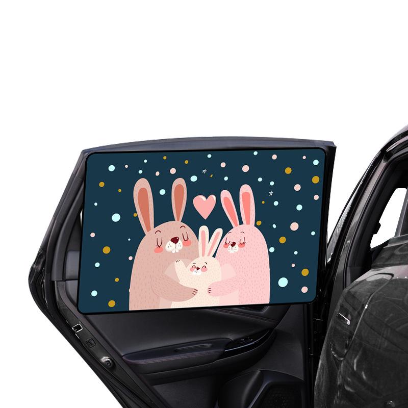 Magnetic Curtain Car Side Window Sunshade Curtains Adjustable Car Styling Auto Windows Sun Visor Anti-Mosquito Cover For