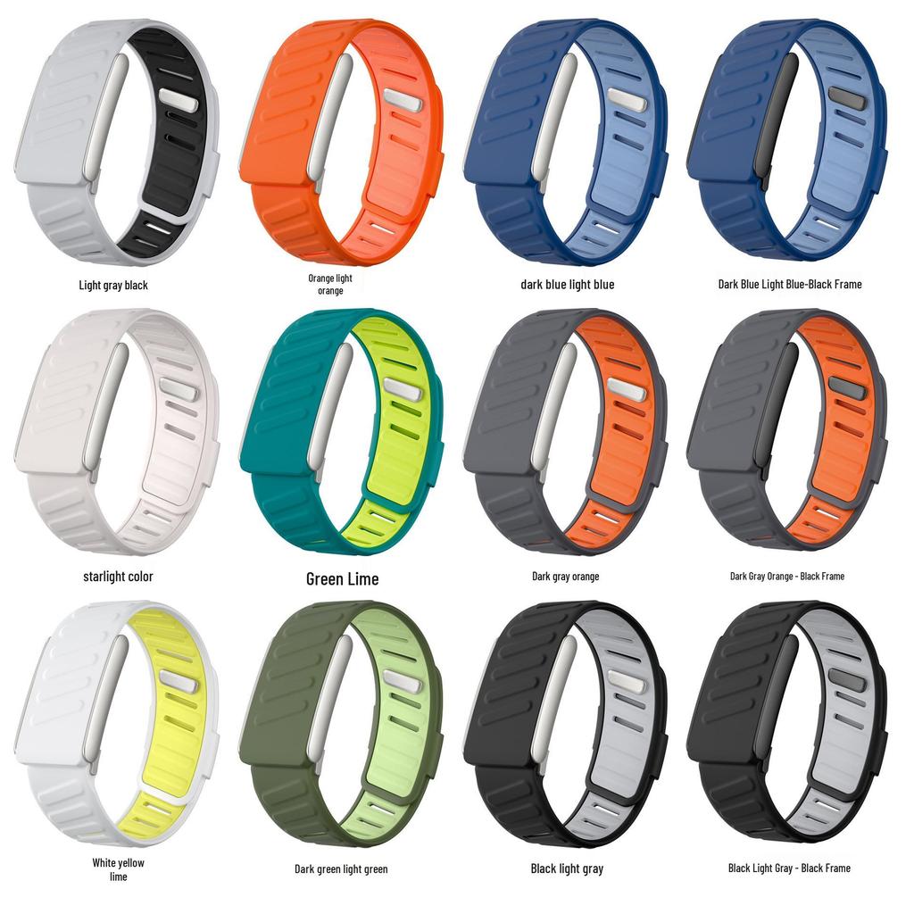 Whoop 5.0 Silicone Sports Smartwatch Strap with ECG Functionality