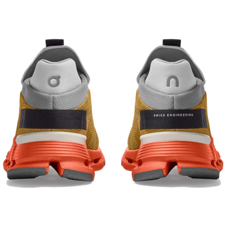 ON Cloudnova Cumin Flame Men Sneakers Brown 26.99183