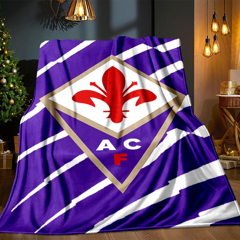 Fiorentina Football Club  Blanket Lightweight Ideal Bedding Blanket Perfect for Travel, Camping, Living Rooms, Offices, Sofas, Fan Christmas gift