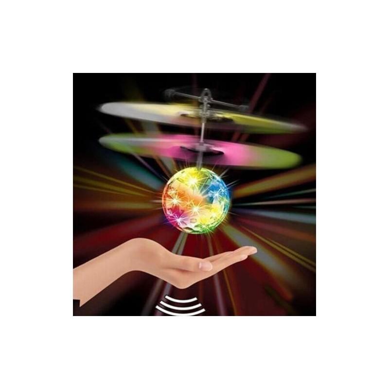 

Vibrant Led Lighting Rc Flying Ball Drone Helicopter Toy For Kids With Infrared Sensors