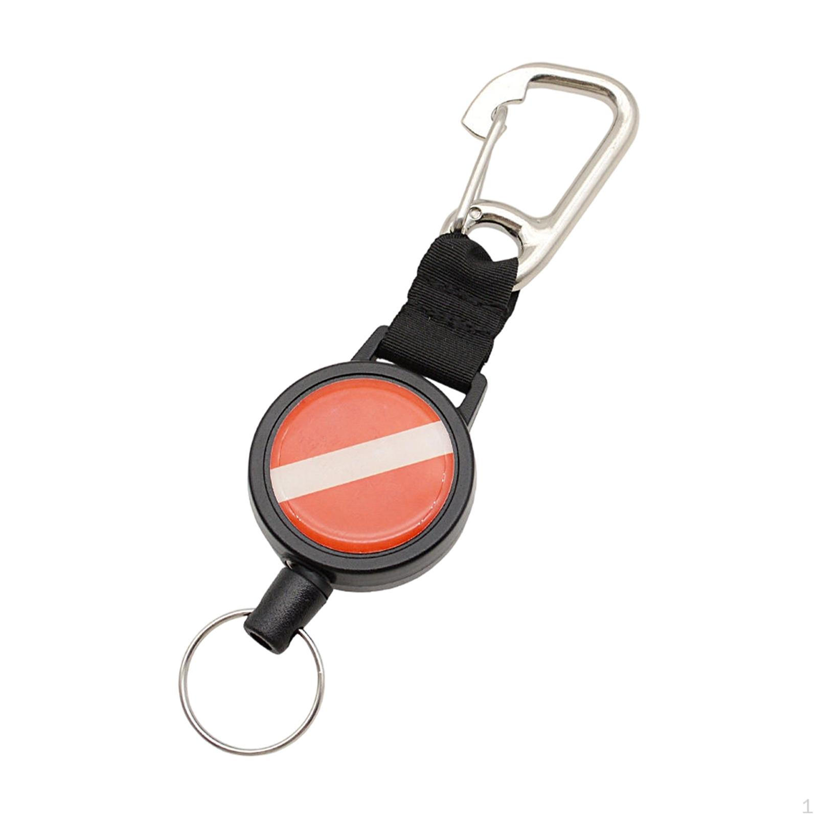 

Diving Gear Retractor Extends Up to 31 Compact Multifunctional Keeper