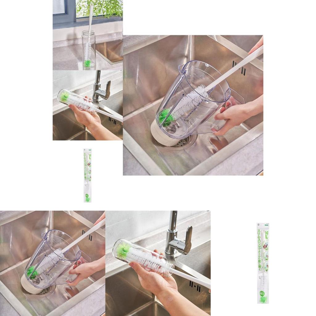 Durable Plastic Bottle Brush For Thorough Cleaning Of Kitchenware And Drinkware