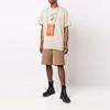 Off-White Carav Hand Short-Sleeve Over Tee Abbey Stone Men Tops Grey OMAA038F21JER0071784