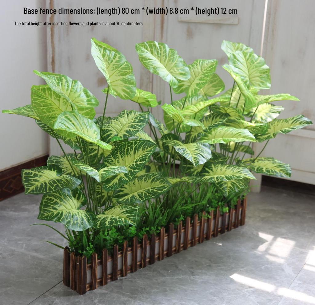 Large Floor-Standing Artificial Plants and Floral Bonsai for Corridor or Restaurant Décor