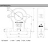 Gleichstromwandler QNDBK1-21 ±30A 50A 100A 200A ±300A / ±5V ±10V PWR +24V Hall-Stromsensor geteilter Stromwandler Stromwandler