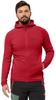 Jacket Jack Wolfskin Baiselberg Hooded Fz M Red Glow