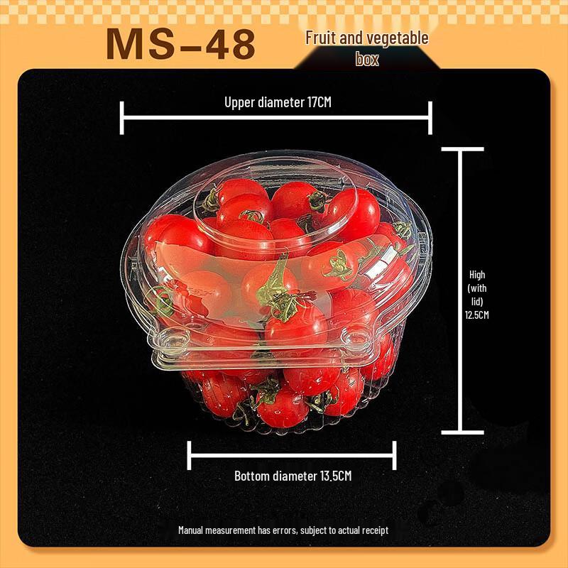 

Disposable Transparent Fruit and Vegetable Containers