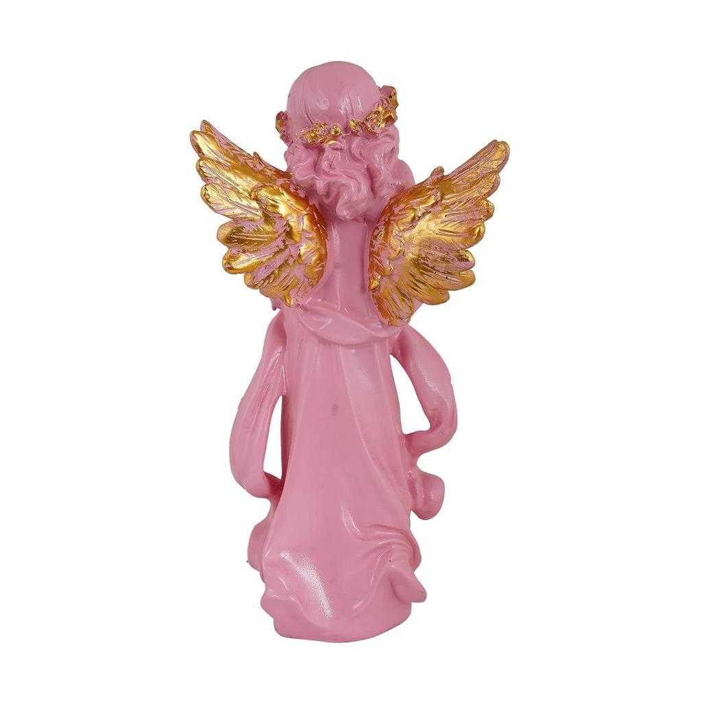 Angel Girl Showpiece for Home Decor Showpiece | Winged Girl Statue for Home Decor Item | Fairy Girl Statue for Home Shelves Decor Showpiece