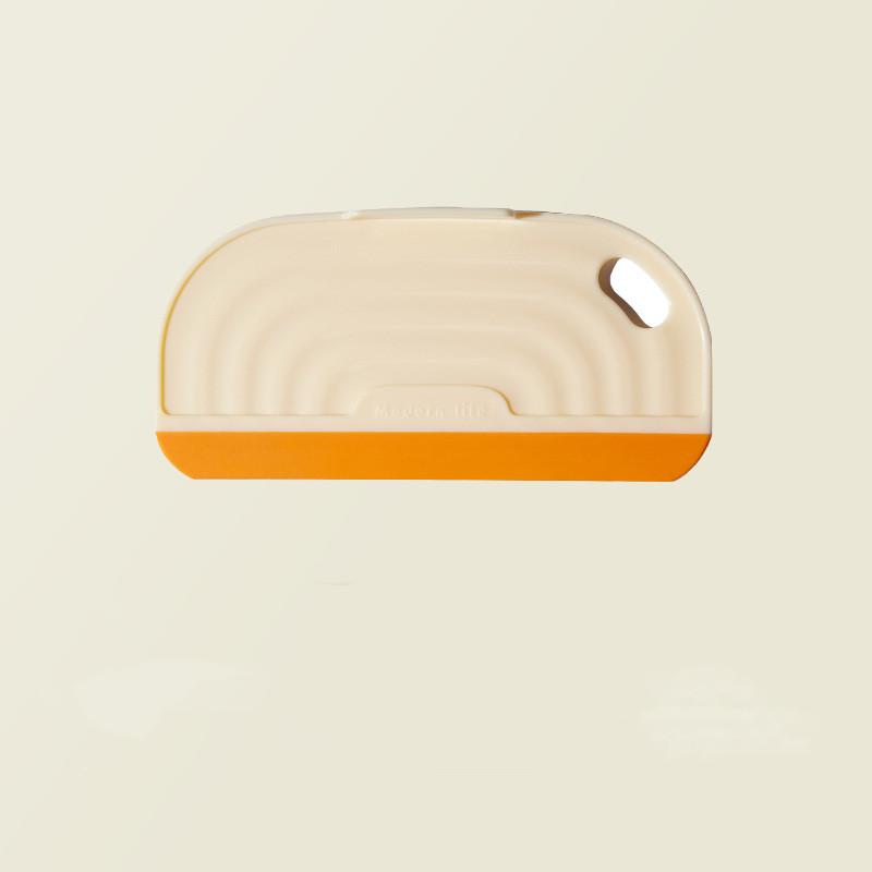 

Non-Scratch Soft Silicone Handy Squeegee Kitchen Sink Countertop Squeegee Window Mirror Water Wiper Film Scraper Clean Scraping оранжевый