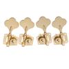 Musiclily Pro L2 + R2 Bass Tuners for 4-String Electric Bass, Gold
