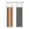 Red Black Blue 2.8mm All Metal Woodworking Automatic Pencil Set with Pen Cover 2B Lead Deep Hole Marking Engineering Drawing Pen