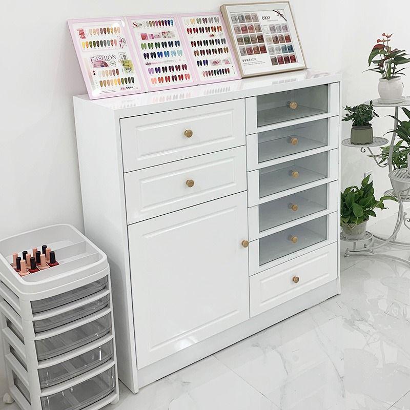 Nail Salon Display & Storage Cabinet