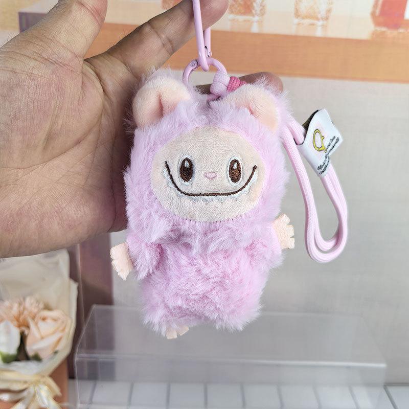 

Плюшевий кулон Лабубу Кролик Брелок Лялька Мультяшна Лялька Милий Монстр Репліка Брелок Подарунки на День Народження 11CM