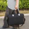 Travel Bag Diamond Embroidered Thread Sports Bag Large Capacity Wet and Dry Luggage Storage Bag