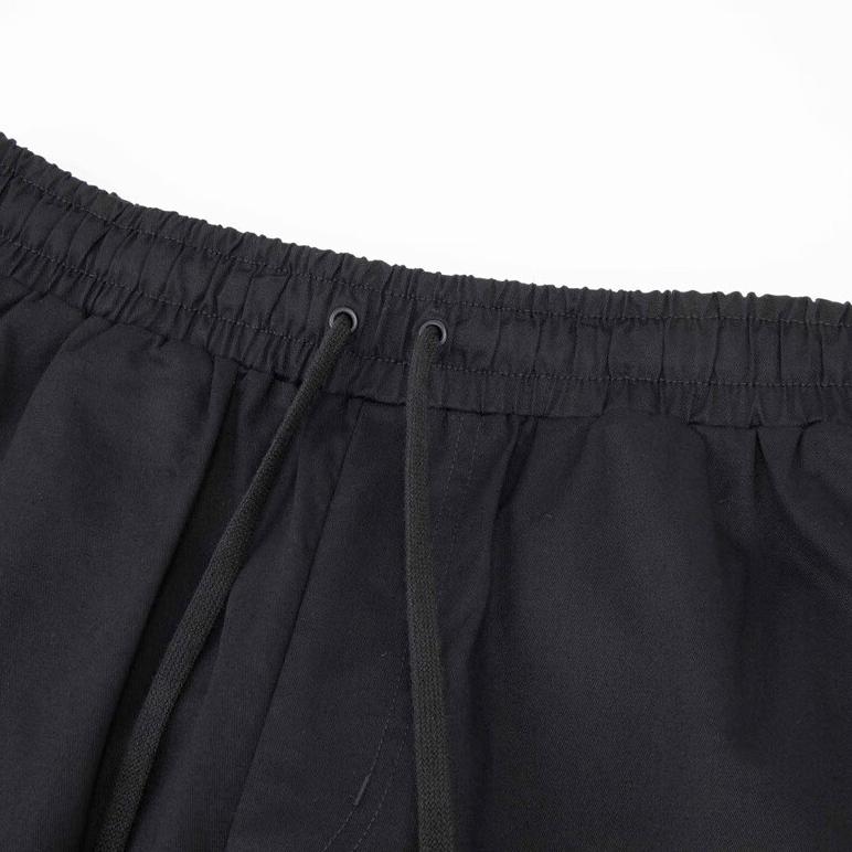 Puma Logo Mid-Waist Drawstring Casual Pants Men pants Black 683303-01