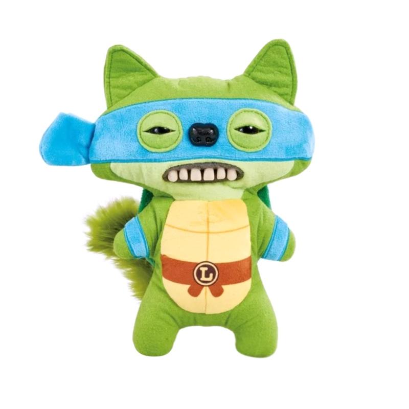 Juguete de Peluche Original Fuggler de 20 cm Tortuga Ninja Adolescente Monstruo de Dientes Feos Bicho Raro de Ojos Grandes Animal de Peluche Molesto Muñeca Regalo