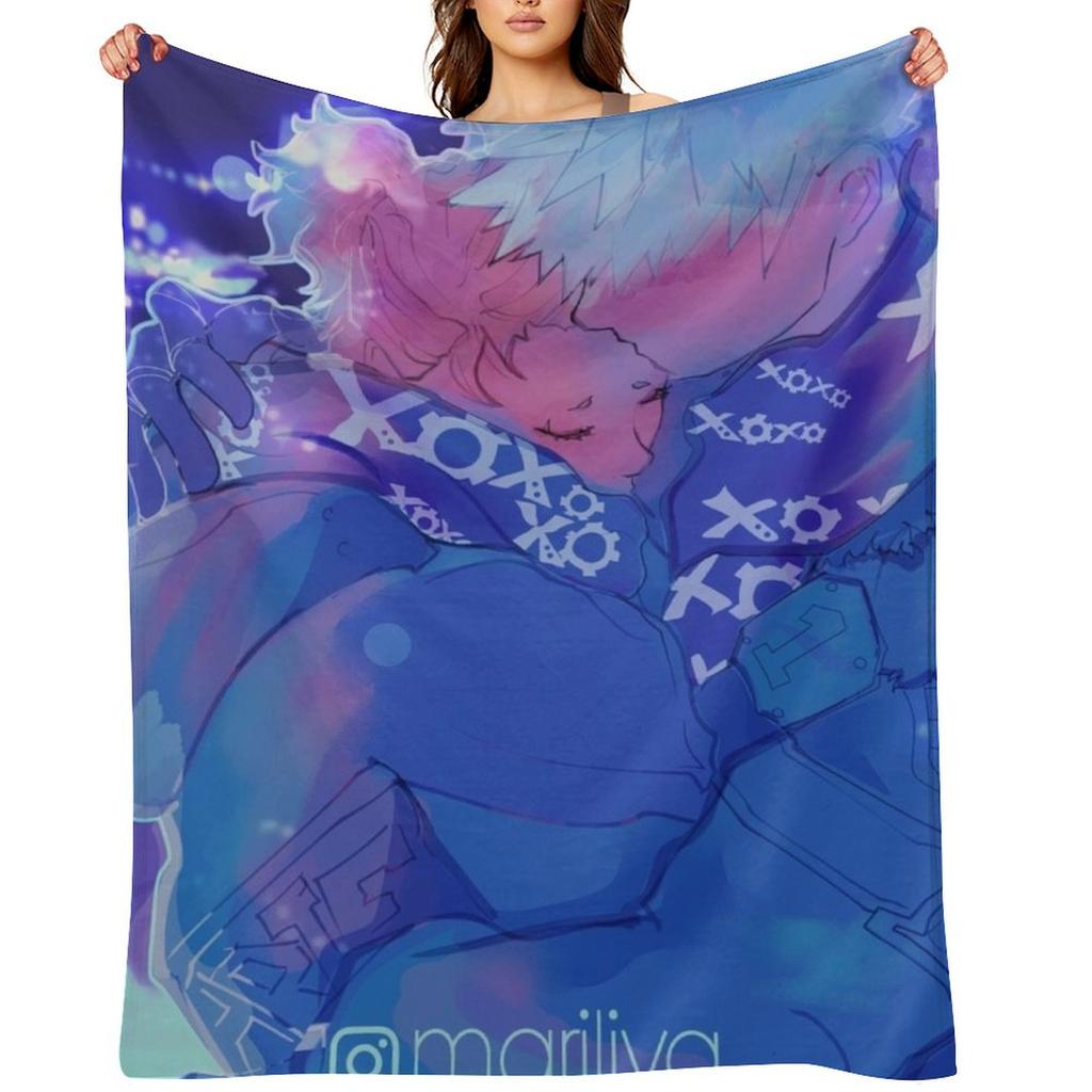 Xoxo5 - Kiribaku Throw Blanket Plaid On the Sofa Polar Sofa Cosplay Anime Blankets