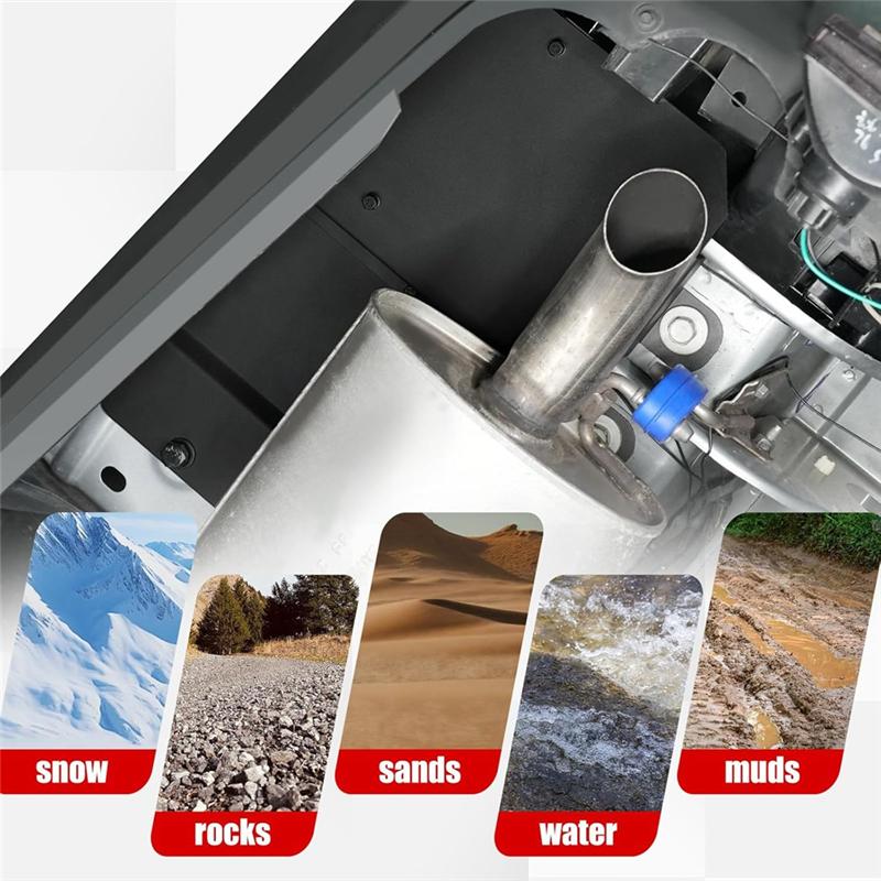 A58X-For Ford Maverick -2025 Underbody Splash Shield Cover Rear Wheel Rust-Proof Splash Guard