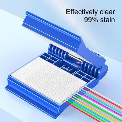 Fiber Optic Wiping Clip Fiber Optic Wiping Clip Dust-Free Cotton Water Storage Oil Removal Hand Continuous Fiber