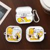 Clear Earphone Cases Cover With Hook Case For Samsung Galaxy Buds 4Pro 3Pro Live 4 Pro 2 2Pro 3 FE The S-simpsons