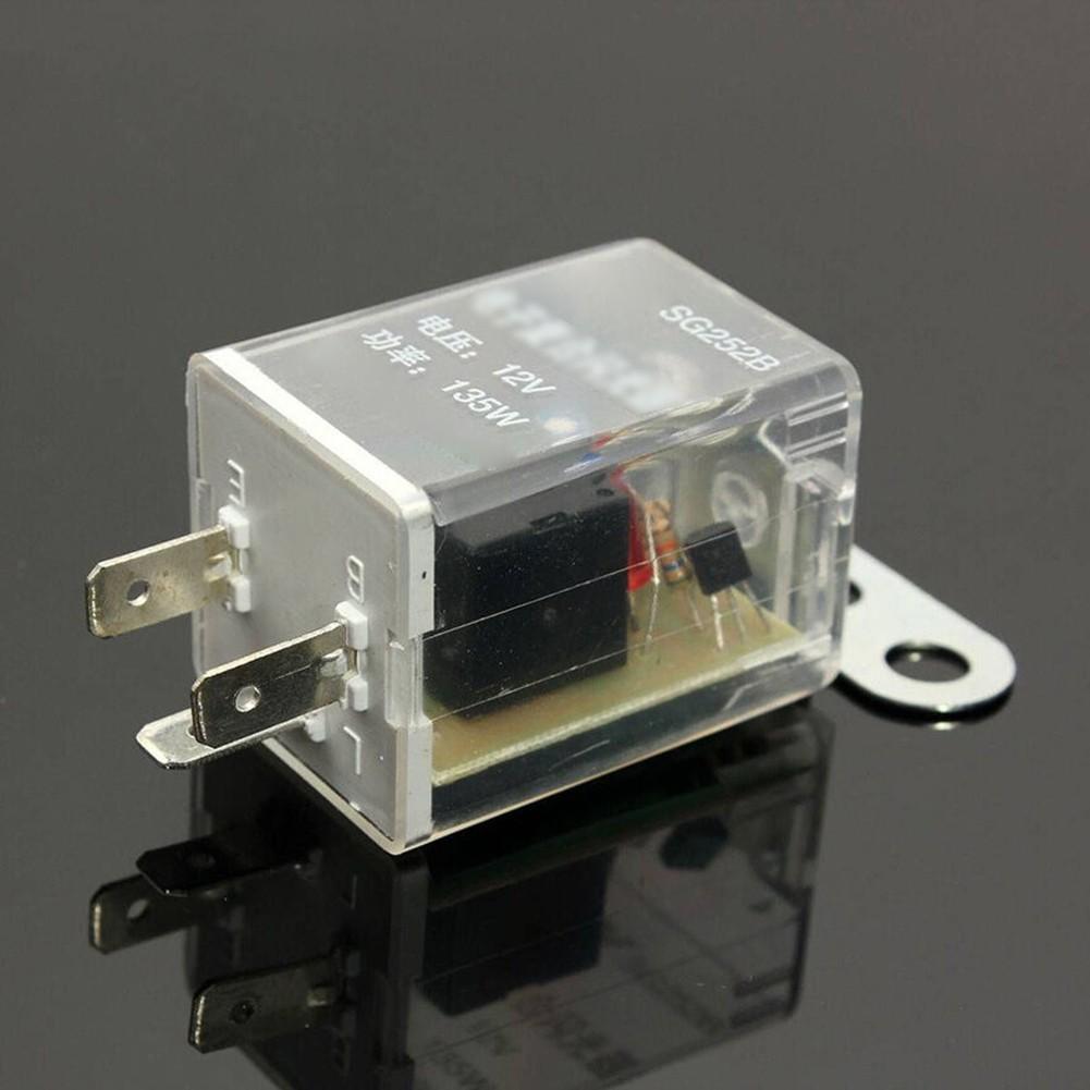 Hole Dia 8mm Flasher Relay Light Rate Control 135W
