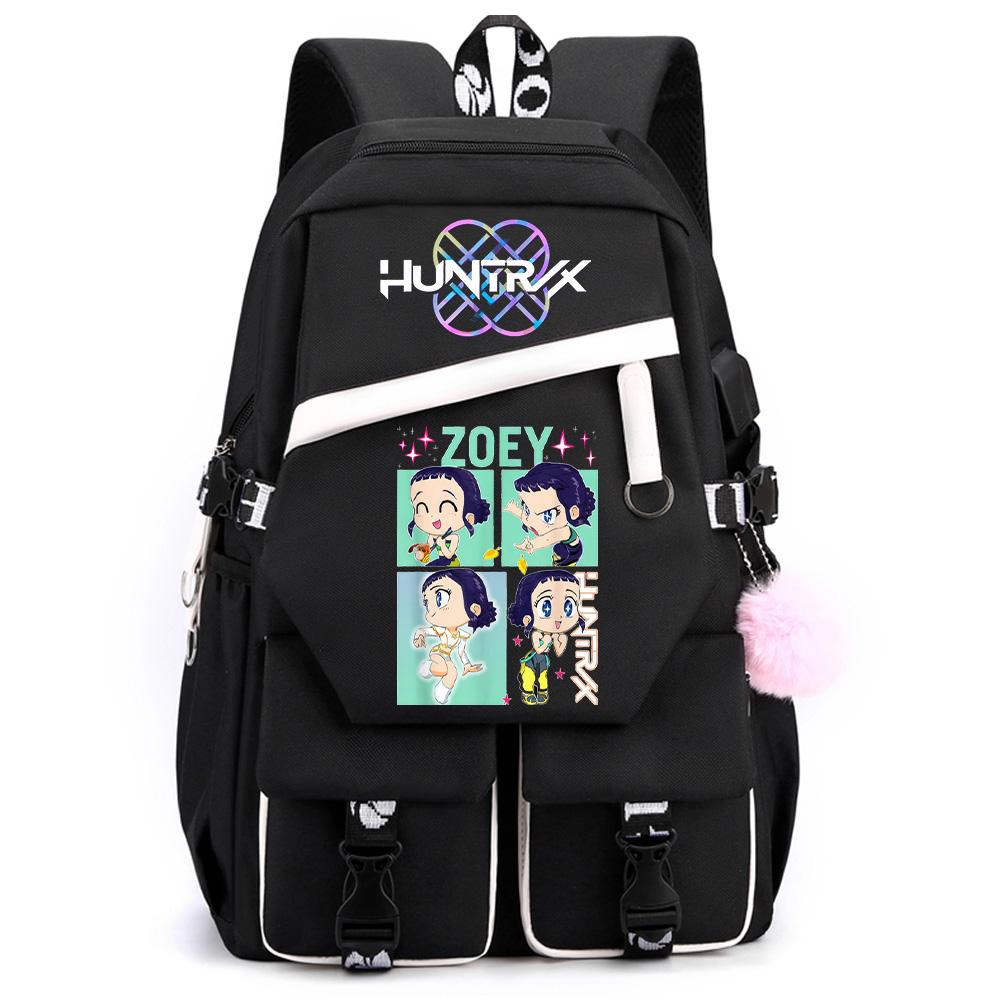 Anime K-pop Demon Hunters Printed Large Capacity Backpack for Teenger Student Girl Boy Back To School Bookbag Kid Gift Women Waterproof Travel Bag