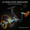 SOUGAYILANG Spinning  Reel 12 Bearing Balls 4000 Series Metal Spinning Reel Boat Rock Fishing Wheel