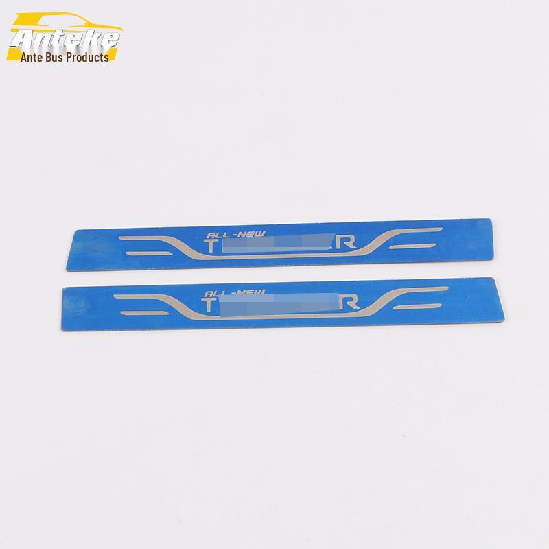 Trax Rear Guard Plate: Anti-Scratch Collision Sticker for Trunk Protection, Fits 19 Models