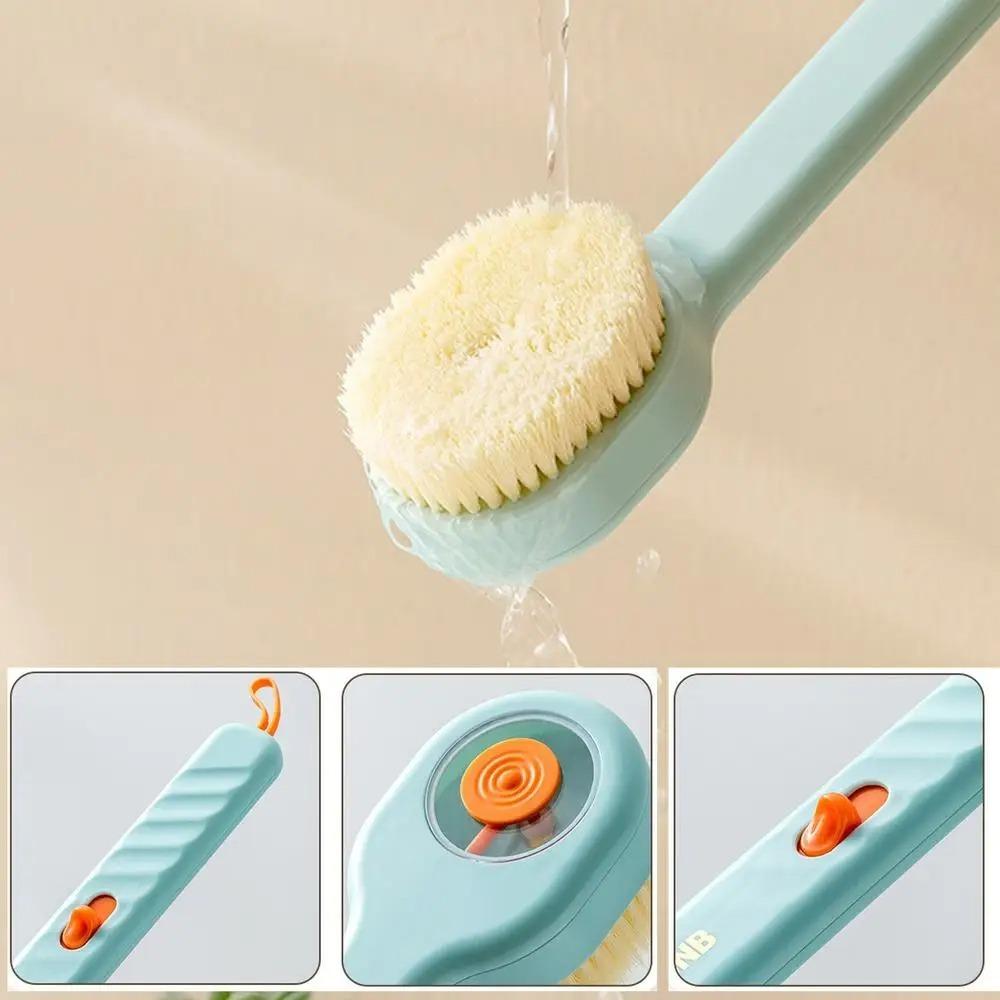 Miękka Szczotka do Kąpieli do Złuszczania Włosów Wygodny Masażer do Pleców Trwała Szczotka do Pleców Do Łazienki Domu