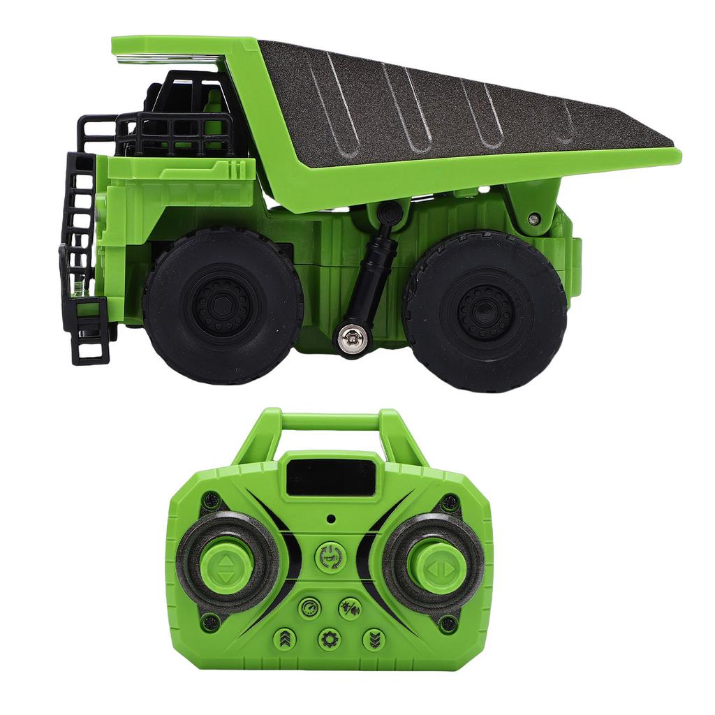 1 64 RC Dump Truck Toy Mini Bluetooth App Control Desktop Model Engineer Truck 2.4GHz Remote Control Construction
