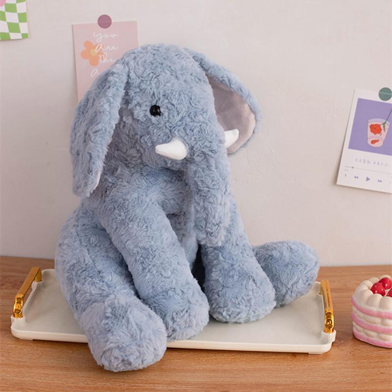 35CM High Quality Soft Elephant Plush Toys Stuffed Animals Infant Toys Home Decro Birthday Gift
