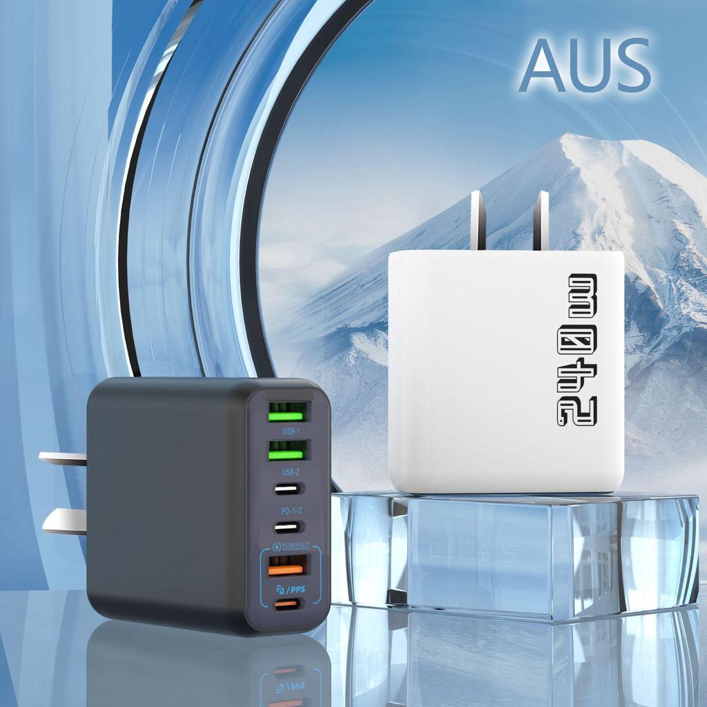 2025 Multi-Port Fast Charger Set - EU, US, UK, AU, IN Standards
