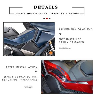 Für Honda Forza 750 Motorrad 3D Gel Aufkleber Zubehör Kraftstoff Tank Dekorative Schutz Aufkleber FORZA750