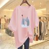 Women's Round Neck Short Sleeve T-Shirt - 2025 Slimming, Versatile, Middle-Aged Style for Spring/Summer