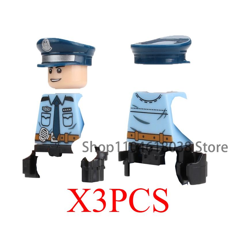 Military Soldiers Figures Weapons Building Blocks Accessories Two-color Guns Assault Sniper Rifles M16 M4 Model Bricks Toy Gift