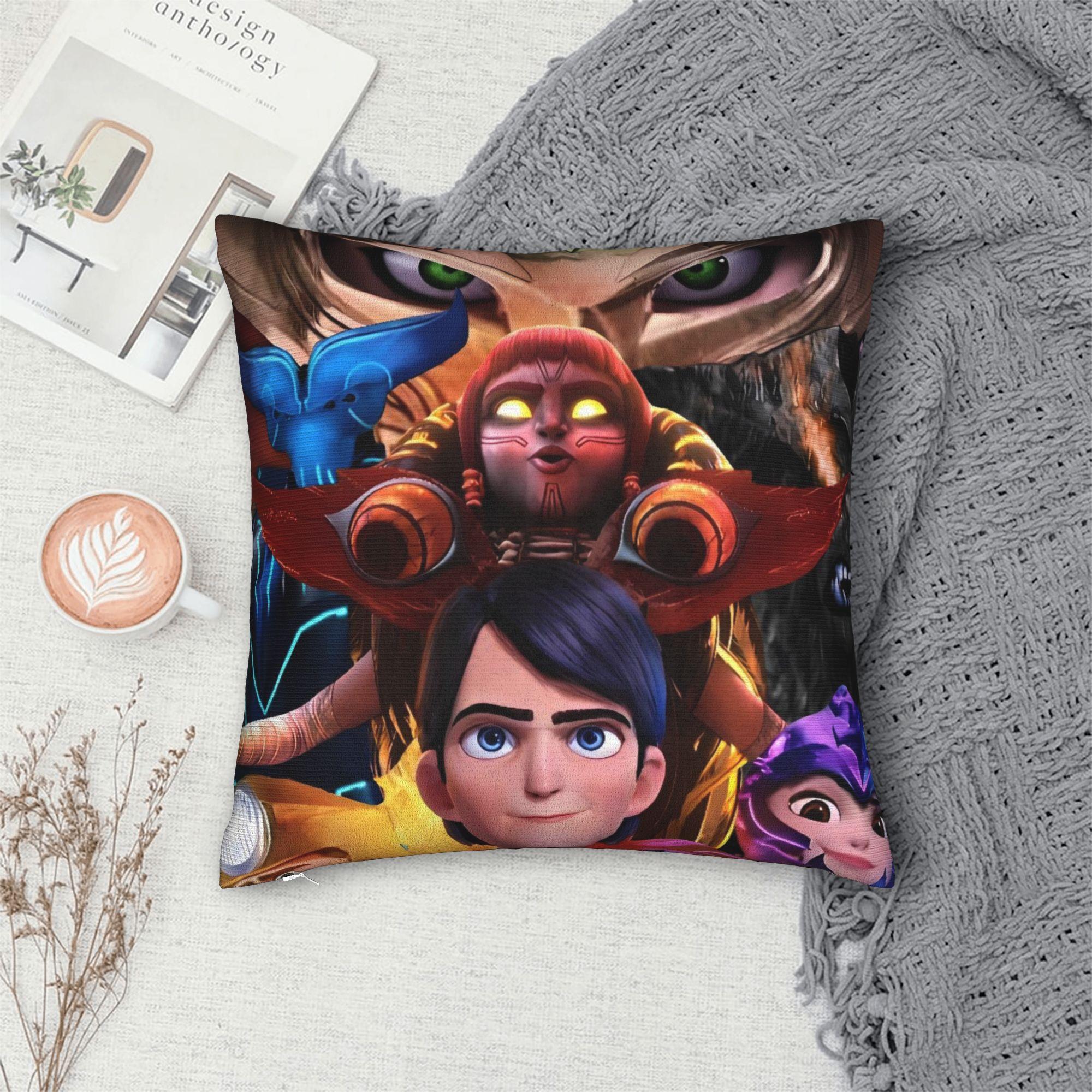 Fine Glasses Unisex Trollhunters Tales Of Arcadia Pillow Case Soft Pillow Cover Morden Pillowcases For Sofa Car Home Decor