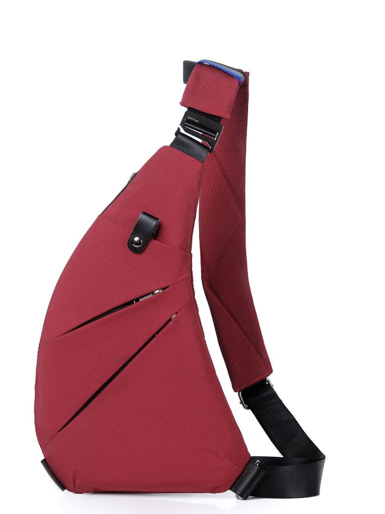 Multifunktions-Schulter- und Messenger-Tasche mit Diebstahlschutz für Herren