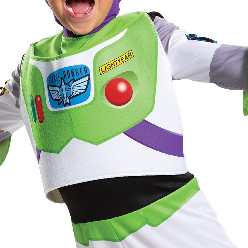 Disney Toy Story 4 Buzz Lightyear Halloween Cosplay Kids 95-110cm Green White 90192M Costume