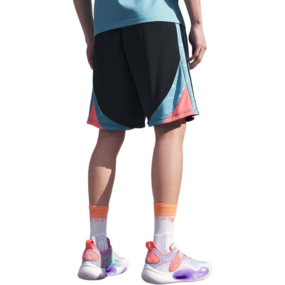 Men's Shorts Anta Basketball Collection Casual Shorts Men's Basic Black