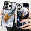Bald Eagle Cool Plating Phone Case For Xiaomi Redmi Note 14 15 Pro Plus 13 12 11 11S 11T 10 9S 9 5G Anti-Fall Airabag Cover