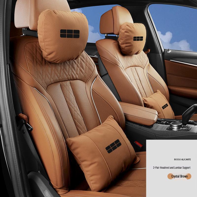 Geely Galaxy L7 Headrest & Lumbar Support Pillow Set for Interior Decoration