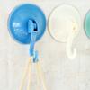 Vielseitige Saugnapfhaken, wiederverwendbares PVC mit Metallhaken, wasserdicht für Badezimmer, Küche, Fenster Glastüren Mehrzweckhaken