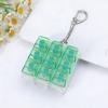 Hot 9 Keys Mechanical Keyboard Axis Tester Finger Keyboards Key Toy Stress Relief Fidget Button Toys Keycap Keychain Gift