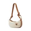 Li Ning Fabric Shoulder Bag Women's Canvas Brown ABDW227-2