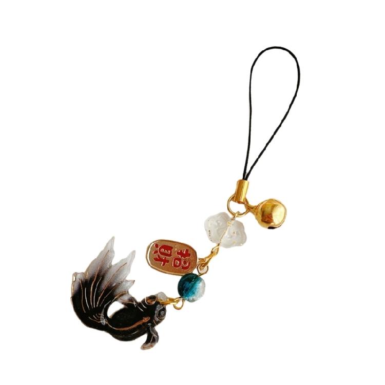 Practical Fish Star Alloy Phone Charm Pendant Vibranting Color Portable Keychain for Collectors and Trendy Women