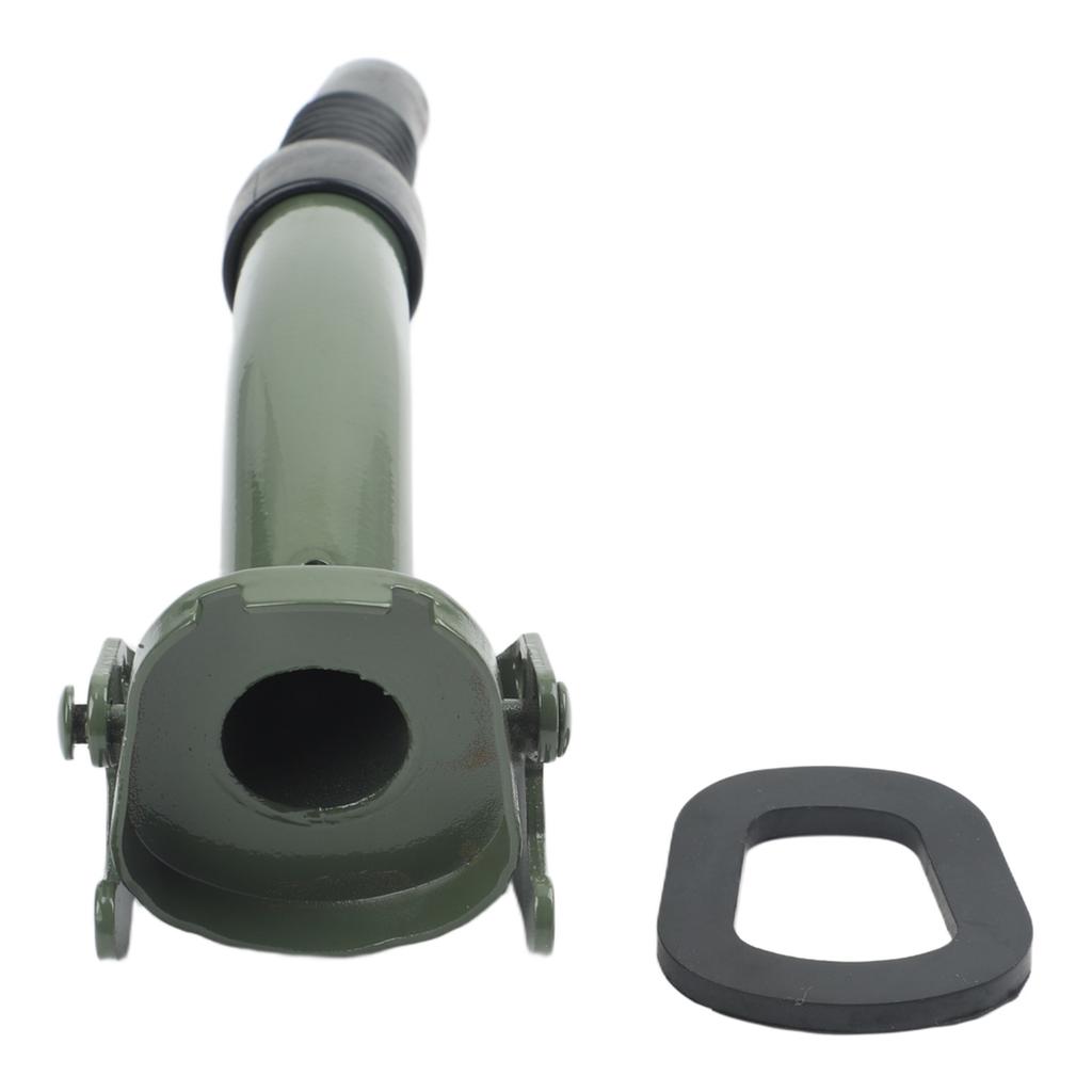 Pouring Spout for Metal Fuel Canisters 20 L with Flexible Body and Sieve to Prevent Contaminants During Transfer