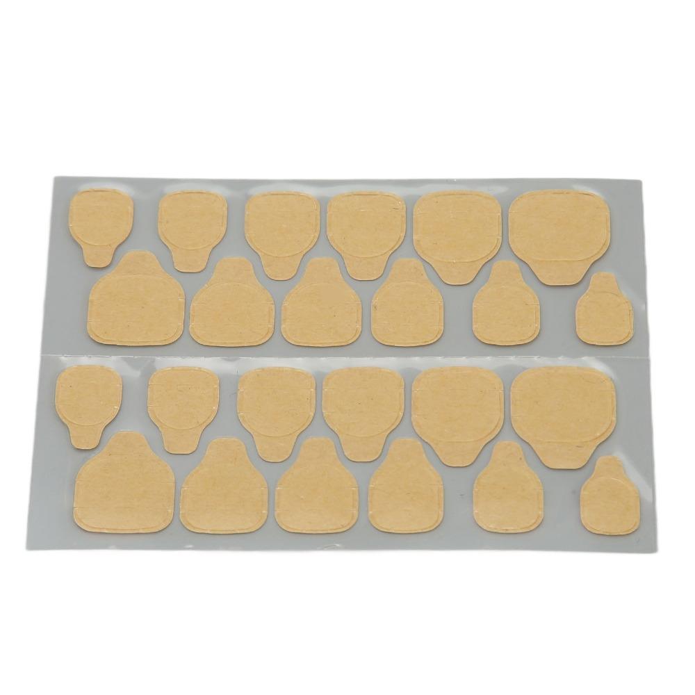 25PCS Long Lasting Adhesive Performance Transparent Nail Adhesive Tabs Home DIY Manicure Assembly