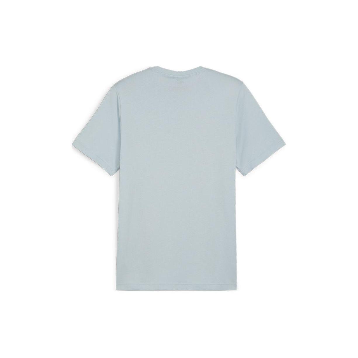 

New PUMA Set-in Sleeve T-Shirt Men s Light Blue 847666-26 M