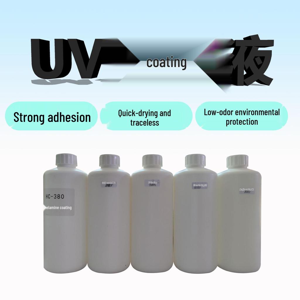 UV Acrylic Metal Coating: Transparent, Quick-Drying, Low Odor, Refillable Ink